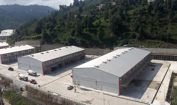 Rize Modern Sanayi Sitesi Garaj Kapıları